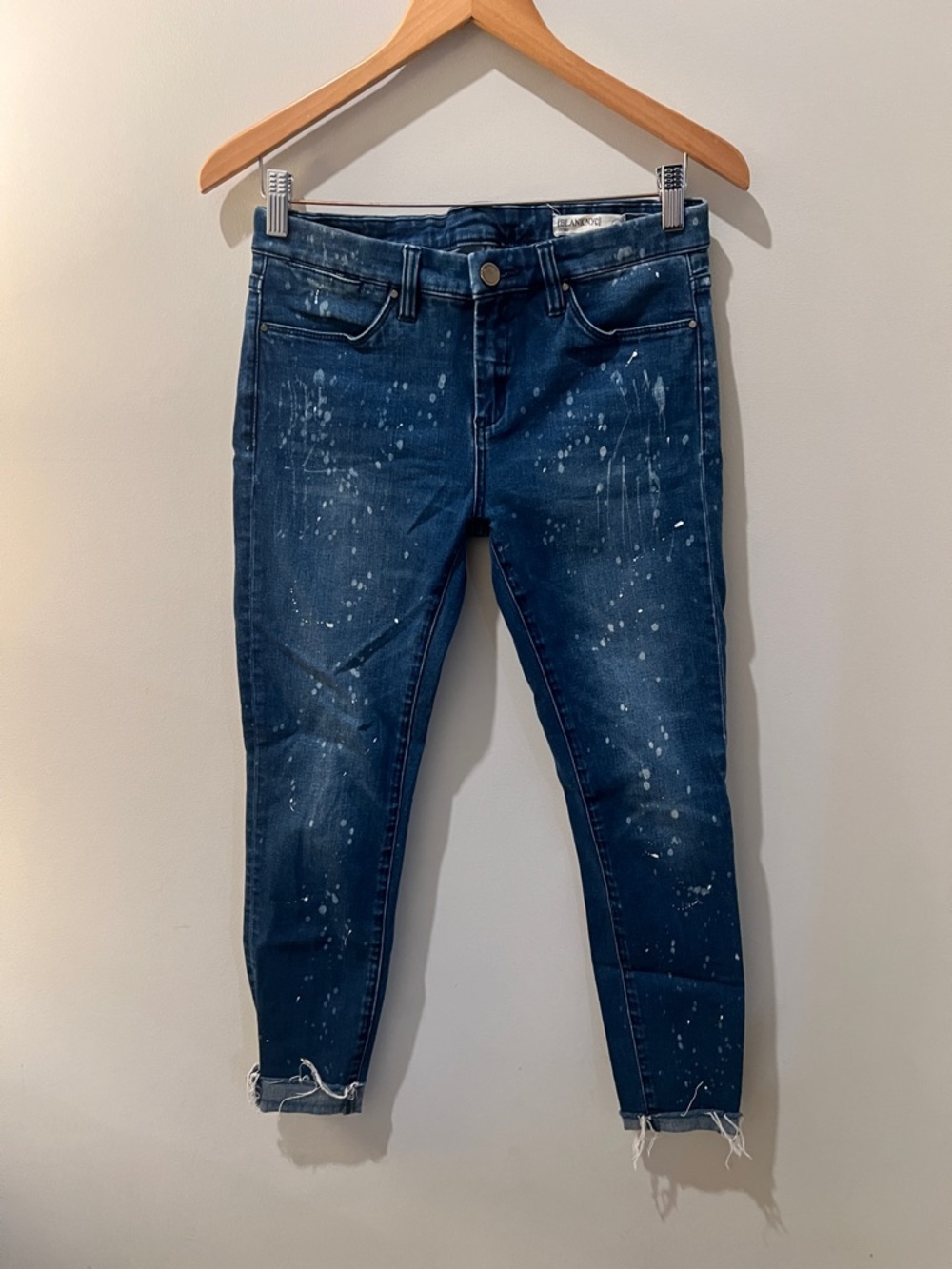 Blanc NYC Paint Splatter Jeans